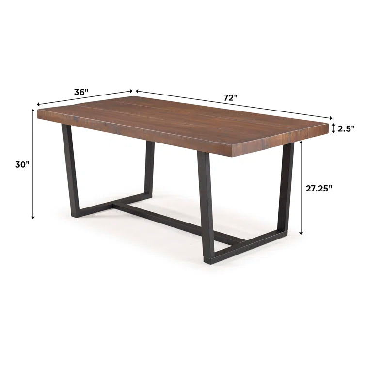 Solid wood dining table Pet Planet Trading Limited